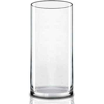 Buy Cys Glass Cylinder Vase H 16 Open D 6 Online At Low Prices