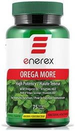 Enerex Orega More - High Potency Wild Oregano Oil - 75 Softgels