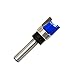 ZXUEZHENG Straight Flute Flush Trim Pattern Router Bit 1/4