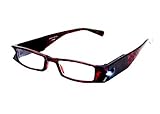 Light Specs By Foster Grant Lighted Reading Glasses +2.50 Brown Color