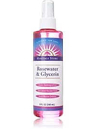 Heritage Store Rosewater & Glycerin, 8 Ounce