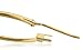 14K Yellow Gold Basic Click Hoop Earrings (20mm)