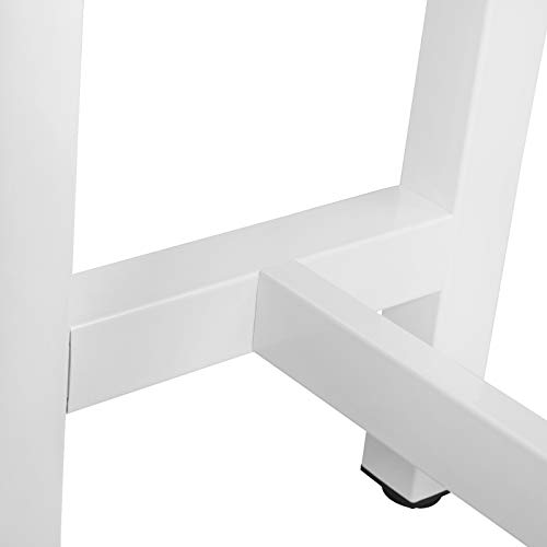 eSituro SBST0398 Bartisch Stehtisch mit Metallgestell,120x40x100cm, Küchentheke Küchenbar Tresentisch Industrie-Design… – Bild 6