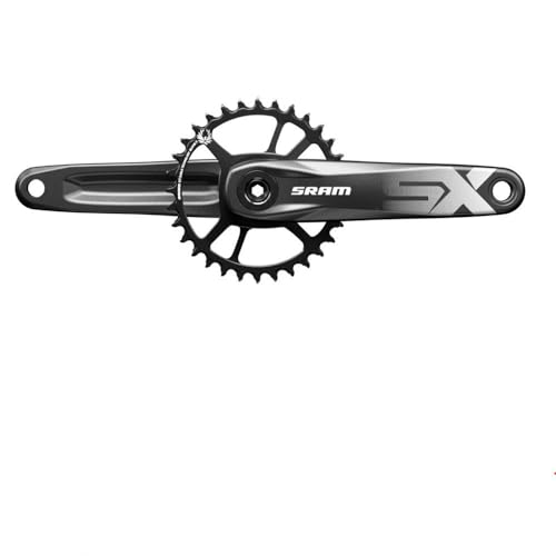 SRAM guarnitura sx eagle pedivella 175mm corona 32 power spline direct mount 12 velocita nero