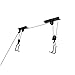 RAD Cycle Products 2004 2-Pack Bike Lift Hoist Garage MTN Bicycle Hoist 100LB Cap (Renewed)