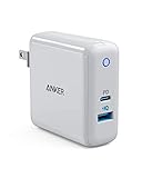 USB C Charger, Anker Powerport Speed+ Duo Wall Charger with 30W Power Delivery Port for iPhone Xs/Max/XR/X/8, Ipad Pro 2018/Air 2/Mini, MacBook Pro/Air, Galaxy S10/S9/S8, Pixel, LG, Nexus, and More