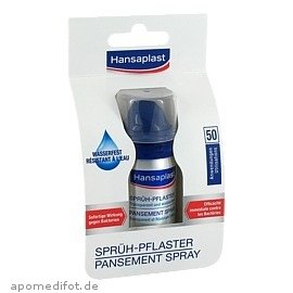 HANSAPLAST Spray Plaster Waterproof, breathable and flexible shield