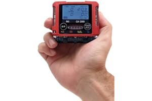 RKI INSTRUMENTS, INC GX-2009, 4 gas, LEL / O2 / H2S / CO with alligator clip and 115 / 220 VAC charger by RKI Instruments