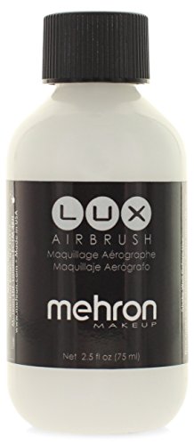 Mehron Makeup LUX Airbrush Face & Body Paint (2.5 oz) (WHITE)