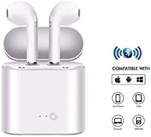 Mobizone Wireless Bluetooth Headphones with Mic with in-Built Earphone Charger | Compatible with All Andoird and Apple Mobile Phones