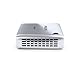 Philips PPX4010 Portable LED Pocket Projector, 100 Lumens, with USB, HDMI Connectivity, 120