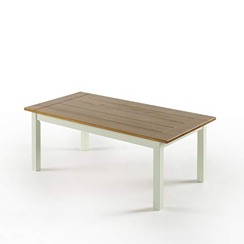 Zinus Becky Farmhouse Wood Coffee Table Pricepulse