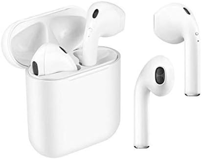 Solitude Headphone Level - II Twins Earphone Stereo 4.2 Bluetooth Wireless Headset with Mic Charging Case Color - White for All Android and iOS