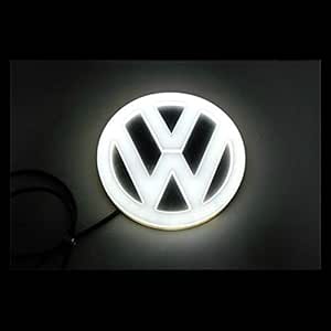 Amazon.com: Jianzhucail 4D Cold Light LED Badge Emblem ...