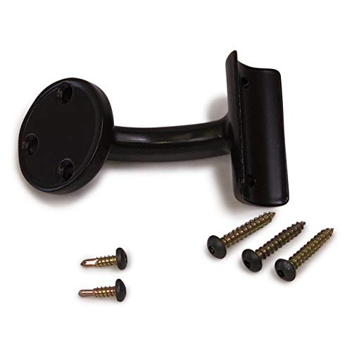 Aluminum Handrail Direct CHR 10' Handrail Section with Returns - ADA Compliant - Chocolate