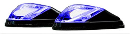 K&S Technologies Marker Lights Mini LED Flush Mount W/Bolt Black/Blue