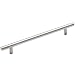 Cosmas 305-224SN Satin Nickel Cabinet Hardware Euro Style Bar Handle Pull - 8-7/8