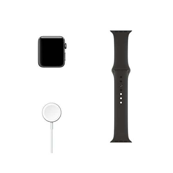 Apple Watch Series 3 (GPS, 42mm) - Space Grey Aluminum Case with Black Sport Band