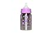 organicKidz Baby Grows Up Stainless Steel Bottle Set, Lavender Dots, 9 Ounce