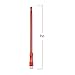 Cartaoo Radio Antenna Replacement 7 inch Aluminum Antenna for 2007-2017 Jeep Wrangler JK & Unlimited(Red)