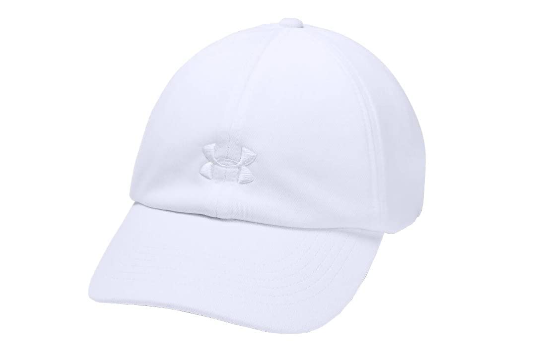 Under Armour Play Up Cap, Women White, White / White / White (100), OSFA