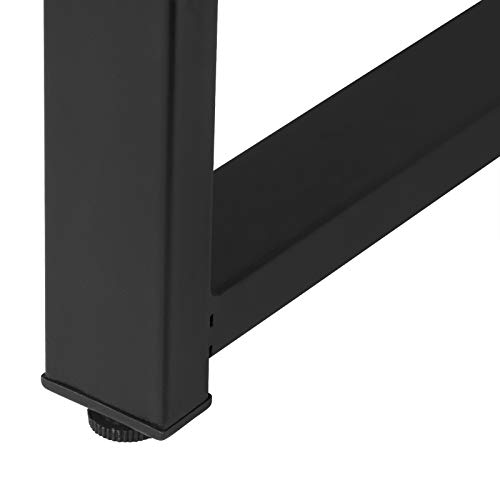eSituro SBST0403 Bartisch Stehtisch mit Metallgestell,120x40x105cm, Küchentheke Küchenbar Tresentisch Industrie-Design… – Bild 6