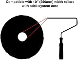 ProDec 10 inch Stick System Paint Roller Frame 8mm Bar Push Fit Handle for view 9