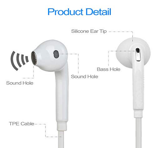 JUNAHAA 3.5mm Earphones/Earbuds/Headphones Stereo Mic&Remote Control Compatible All Samsung Galaxy S - //coolthings.us