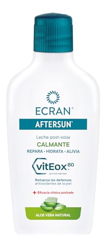 - Aftersun Leche Post Solar Hidratante y Reparadora con Aloe Vera Natural, Hidrata, Calma, Alivia y Repara, Textura Ligera y Rápida Absorción, Fórmula con VitEox 80 - 200 ml