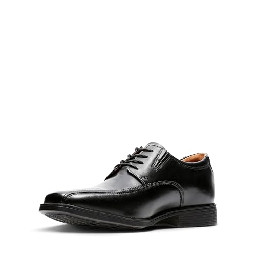 Tilden Walk, Scarpe Stringate Uomo, Black Black Leather, 42 EU Larga