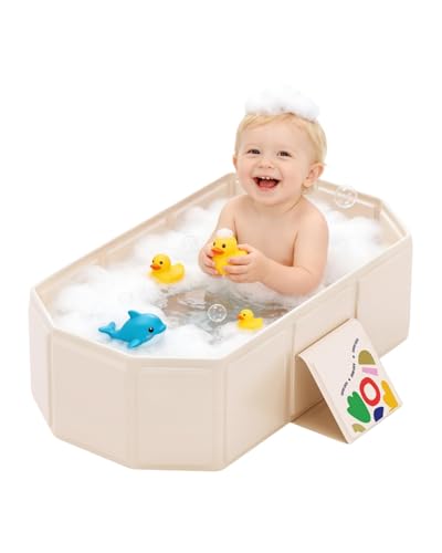 IcyByte Foldable Kids Bathtub