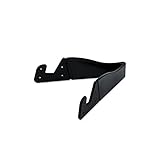 Yonisun Smart Phone and Tablet Stand - Foldable Vertical and Horizontal Mount for iPhone/iPad/Samsung Galaxy/HTC One and All Mobile Phones Black