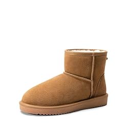DREAM PAIRS Snow Boots for Women Genuine Suede Faux