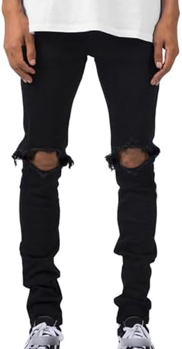 mnml Men's X1 Skinny Denim - Black, 28 at Amazon Men's Clothing store