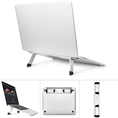 Laptop Stand,ANKCE Aluminum Invisible Lightweight Laptop Computer Stand, Ergonomic Adhesive Notebook Laptop Holder, Compatible with Laptop,Macbook, iPad, Tablet (Patented)