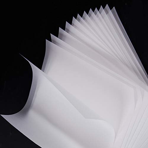 100 Sheets 73gsm Translucent Vellum Tracing Paper - Traditional Comic Sketching Drawing Paper - DIN A4 210297mm