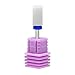 Belle 3/32 inches Ceramic Large Barrel Nail Drill Bit Medium Grit White Manicure Drill Bit Handpiece Top
