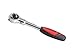 TEKTON 1/4 Inch Drive x 5 Inch Swivel Head Quick-Release Ratchet | 1490