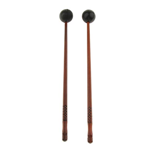 image for Baosity 1 Pair Wooden Tongue Drum Sticks Mallets Beaters Percussion In