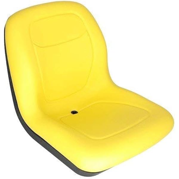 Lawn Mowers New Black HIGH BACK SEAT for John Deere Skid Steer Loader
