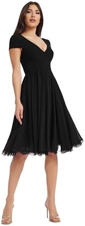 black tape dresses AS BLACK SILK BLACK TAPE DETAIL DRAPED MIDI DRESS