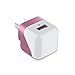 Wall Charge(24W 1-Port 1A iPhone Charger [White / Pink]/ USB Wall Charger with Plug) Apple Charger for iPhone 6s / 6 / 5s, iPad Air / mini, Samsung Galaxy S6 / Edge / Plus, Portable Chargers and More