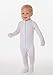 Wrap-E-Soothe Eczema Clothing for Toddlers - White Long Sleeve Bodysuit for Young Kids - Itch Relief, Ultra-Soft, No Zinc or Dyes (3 Years)