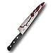 Rubber Johnnies International Bloody Kitchen Knife, Myers Style, Realistic, Movie Prop, Halloween, Horror