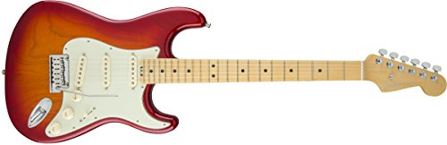 Fender american elite stratocaster - aged cherry sunbur…