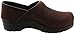 Sanita Women's Professional Oil Closed Leather Clog