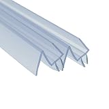 Frameless Shower Door Bottom Seal Sweep (2 PACK) Made in USA 3/8 in x 36 in