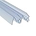 Frameless Shower Door Bottom Seal Sweep 3/8 in x 36 in 2 Pack, Made in USA (North Carolina)