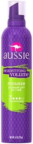 Aussie Headstrong Volume Mousse Maximum Hold 6 oz by Aussie