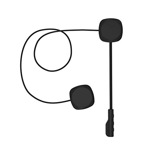 3T6B Motorcycle Helmet Bluetooth 5.0 Earphone Bicycle Wireless Headset Stereo Universal Headphone with Handsfree Microphone Safe Riding for Call Control Music Motorcycle Helmet Earphone - Thumbnail 7